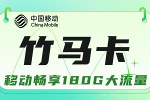 39元一个月流量：180G通用流量，100分钟免费通话