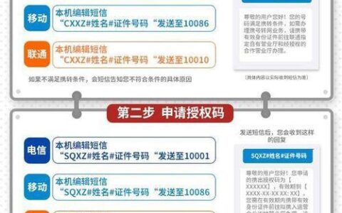 中国移动携号转网怎么办理？流程和注意事项详解