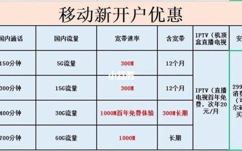 移动校园卡39元套餐：流量多、通话足、还送宽带