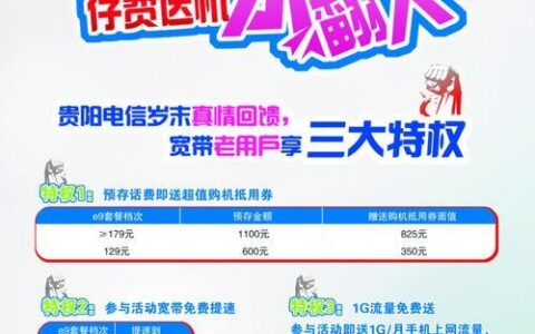 电信预存话费活动汇总最高可得240元赠费