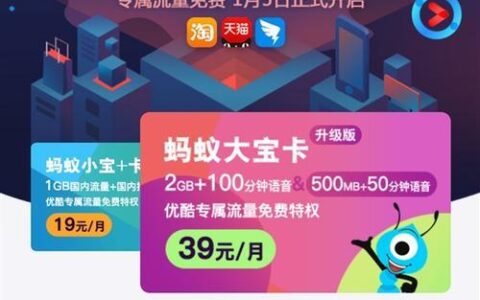 蚂蚁小宝卡免流范围，这些APP可以免流量