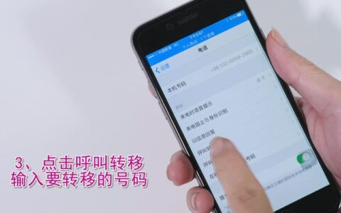 手机怎么设置呼叫转移到另一个手机号？