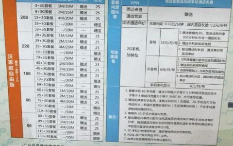 山东联通宽带套餐价格表2023年最新资讯看这里