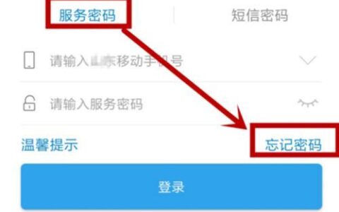 中国移动初始服务密码是什么？如何查询和重置？