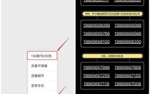 中国电信网上选号攻略，教你如何挑选心仪号码