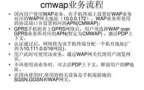 cmwap业务是什么意思？