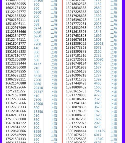 上海移动电话号码查询方法介绍
