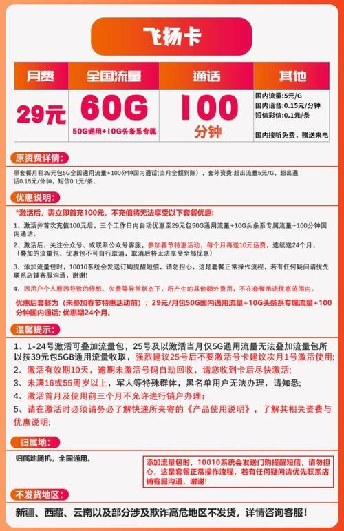 联通199套餐包含什么？流量、通话、短信一网打尽