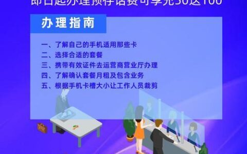 电信电话卡办理攻略，教你轻松办理电信电话卡