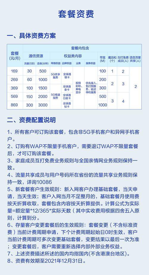 中国移动家庭宽带套餐介绍，满足全家上网需求