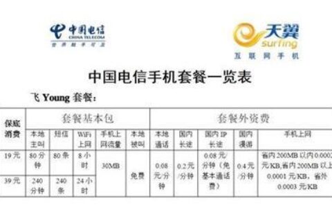 滨州电信宽带价格2023年最新资讯