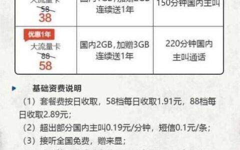 2023移动58元套餐流量多少？看完这篇文章就知道了