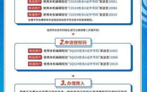 移动号码可办理电信宽带？携号转网轻松搞定！