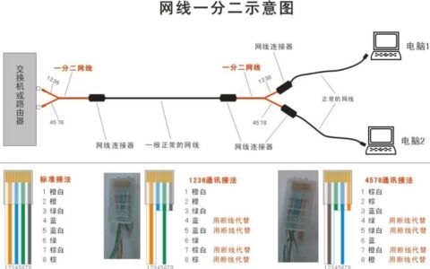 如何一根网线分两条网？