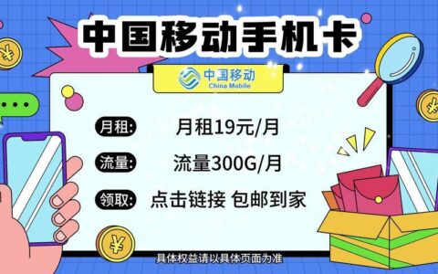 19元移动卡：平价流量新选择