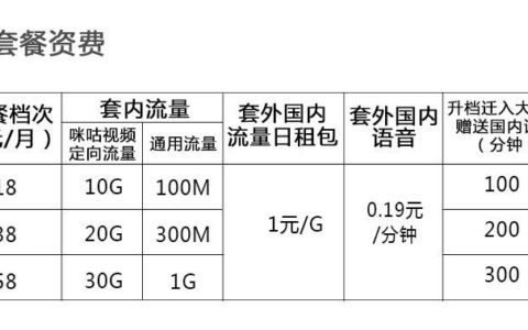 4009号码资费：收费标准及套餐详解