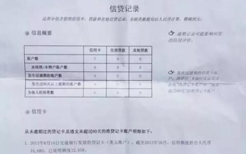 公积金贷款征信报告：详细版还是简单版？