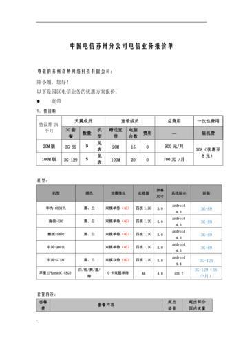 安徽电信宽带套餐价格表（2024年6月更新）